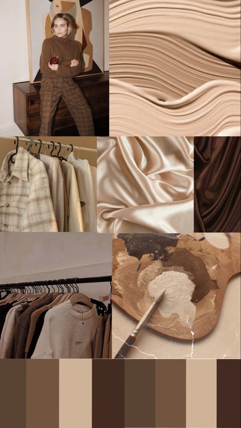 #moodboard #brownmoodboard #colour Business Gcse, Beige Mood Board, Brown Moodboard, Color 2025, Mocha Mousse, Bullet Journal Art, Journal Art, Fashion Mood Board, Mood Board Fashion