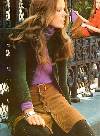 Bonnie Core, 70s Office Fashion, Authentic 70s Fashion, Moda 70s, 70s Winter Fashion, 60s Fits, 70's Outfits, 70s Aesthetic Fashion, Mod Culture