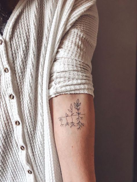 Boho Woman Tattoo, Tattoos About Growing, Grounding Tattoo Ideas, Small Recovery Tattoos, Tattoos For Personal Growth, Personal Growth Tattoos For Women, Heal Tattoo Ideas, Self Healing Tattoo Ideas For Women, Tatoos About Mental Health