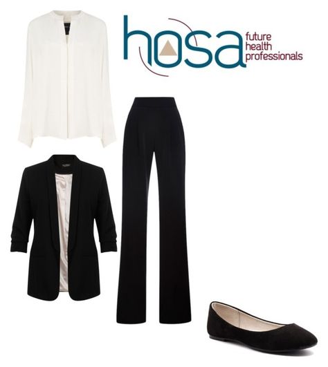 "HOSA Competition Outfit" by kkjjwalker on Polyvore featuring Misha Nonoo, Derek Lam, Verali, Miss Selfridge, women's clothing, women, female, woman, misses and juniors Medical Rotation Outfits, Medical Representative Outfit, Doctor Attire Female, Hosa Competition, Female Doctor Outfit Medical, Semi-formal Office Lady Suit, Competition Outfit, Misha Nonoo, Clothes Closet