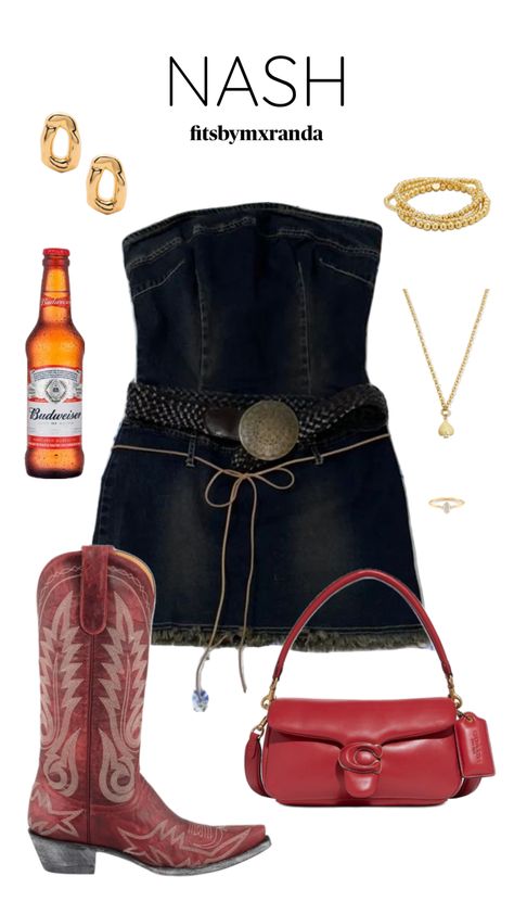 NASHVILLE OOTD #outfitinspo #nashvilleoutfit #countryconcertinspo Black Stagecoach Outfit, Coquette Country Outfits, Nashville Club Outfit, Kings Of Leon Concert Outfit, Nashville Night Out, Stagecoach Outfit 2024, Rock Country Concert Outfit, Nashville Outfits Bachelorette Party, Black Nashville Outfit