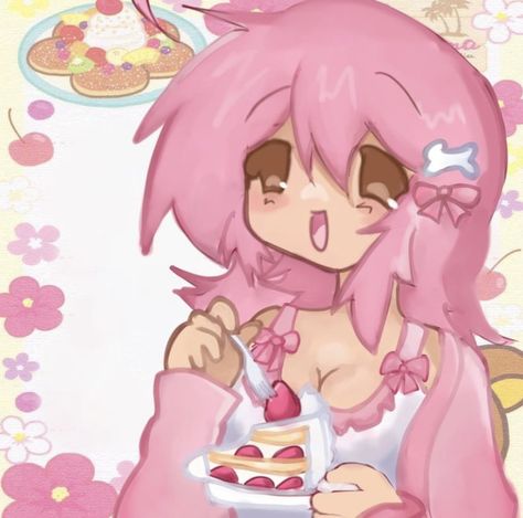 Y2k Kawaii Pfp, Cutecore Sanrio Pfp, Pink Cutecore Pfp, Kawaii Core Drawing, Cutecore Pfp Sanrio, Cutecore Board Cover, Cute Core Art, Cutegore Art, Cutecore Art Style