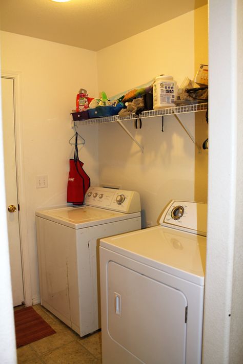 Laundry Room Makeover! | Not JUST A Housewife