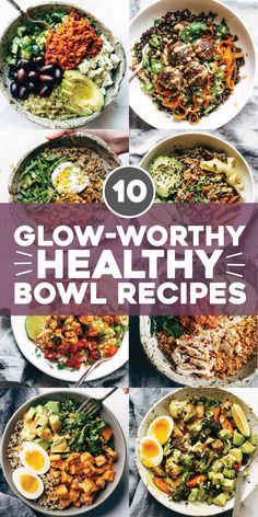 Healthy Bowl Recipes, Healthy Bowl, Healthy Bowls Recipes, Healthy Bowls, Bowl Recipes, Healthy Clean Eating, Bowls Recipe, Healthy Meal Prep, Lunch Ideas