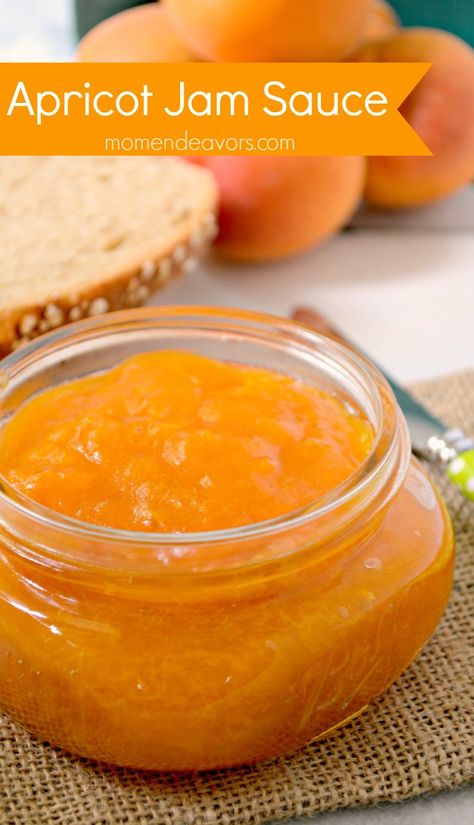 Easy Apricot Jam Recipe Easy Apricot Jam Recipe, Apricot Jam Recipe, Apricot Sauce, Apricot Jam Recipes, Apricot Recipes, Apricot Fruit, Jam Recipes Homemade, Scratch Recipes, Fruit Compote