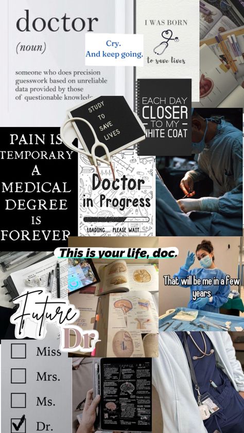 U will become a doctor ✨# med study motivation # study motivation # doctor motivation # motivation Study Motivation To Be A Doctor, Dream Of Becoming A Doctor, Being A Doctor Motivation, Motivation For Being A Doctor, Study Motivation Quotes Doctors, Motivation For Becoming A Doctor, Doctor To Be Wallpaper, Study To Be A Doctor, Studying To Become A Doctor