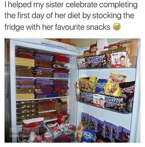 53 Savage AF Memes To Brutalize Your Day - Funny Gallery Gym Memes, Humour, Stocking Fridge, Peti Sejuk, Frozen Snack, Junk Food Snacks, Perfect Cookie, Food Goals, I Want To Eat