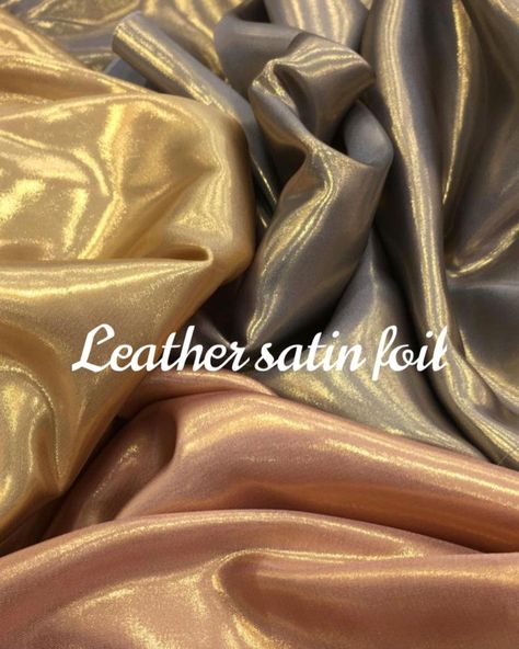 Satin Colors Fabric, Leather Saree, Clothing Fabric Patterns, Indian Outfits Modern, Satin Colors, Black Metal Jewelry, Handmade Saree, Fabric Forever, Color Knowledge