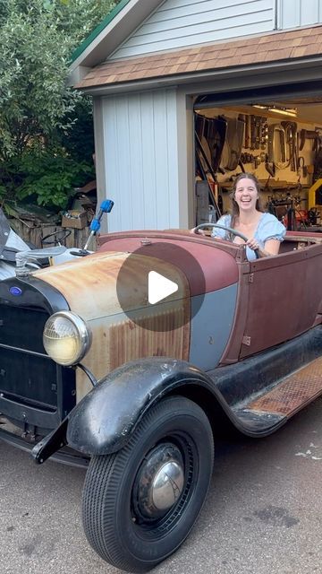 Kelly Latour on Instagram: "Doing what we can 🤘🏻🏁 #traditionalcustom #hotrod #traditionalhotrod #hotrod #scta #nhra #flathead #modelaford #modelahotrod #29roadster #roadster #rpu #antiquetruck #ford @ford #hotrodshop #woman #tattoos #builtnotbought #roadsterpickup #29roadsterpickup #vintagetruck" Diesel Rat Rod, Barn Finds Classic Cars, Hot Rod Art, Woman Tattoos, 32 Ford Roadster, Concept Cars Vintage, 1932 Ford Roadster, Old Hot Rods, Hot Rod Pickup