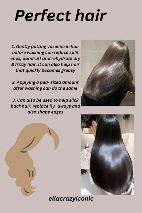 Perfect Hair Care Routine, How Cut Hair At Home, Soft Healthy Hair, Brown Hairs, Trim Your Own Hair, Hair Smoothening, Hair Science, Healthy Hair Routine, Dry Frizzy Hair