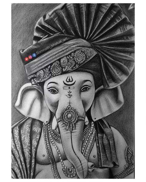 Pencil Art Drawings God, Ganpati Pencil Sketch, Lord Ganesha Drawing Pencil, Lord Shiva Sketch Pencil, Ganpati Bappa Sketch Pencil, Ganpati Sketch Pencil, Ganpati Bappa Drawing Sketch, Ganpati Bappa Art, Ganesh Drawing Pencil