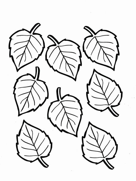 Fall Leaves Coloring Pages Fall Leaves Coloring Pages For Kindergarten At Getdrawings Leaves Template Free Printable, Leaves Coloring Pages, Leaf Printables, Leaf Template Printable, Fall Leaf Template, Leaves Coloring, Fall Leaves Coloring Pages, Fall Coloring Sheets, Printable Leaves