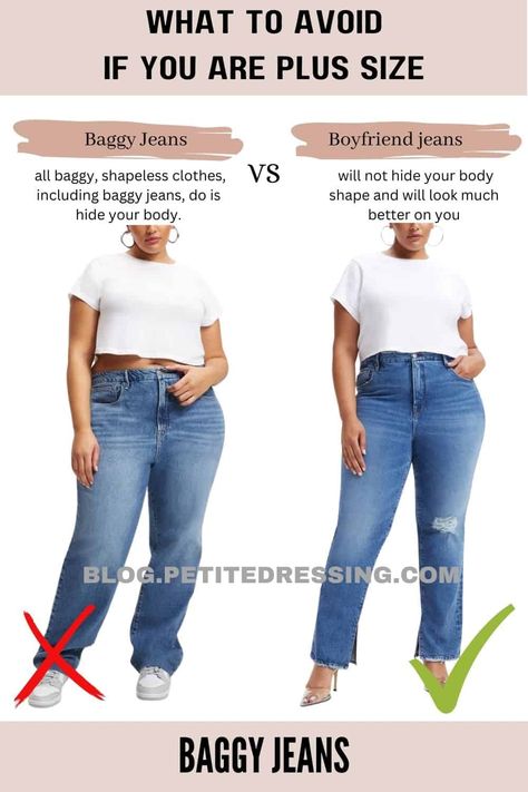 What Plus Size Should Not Wear How To Style Jeans Plus Size, Plus Size Must Haves, What To Wear Plus Size Women, Best Pants For Plus Size, Casual Mom Style Plus Size, Pants For Plus Size, Casual Jeans Outfit Plus Size, Plus Size Outfit With Jeans, All Baggy Outfit