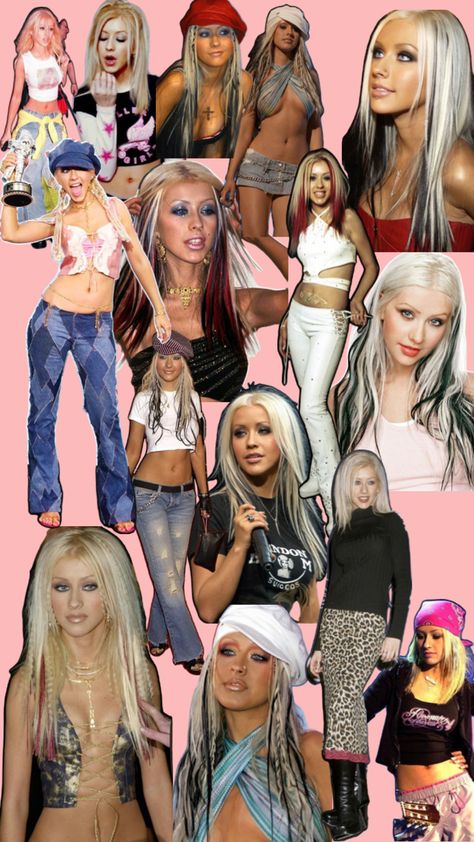 Pop princess Y2K Early 2000s Pop Stars, Iconic Y2k Characters, 2000 Pop Stars, 2000s Glam Aesthetic, Y2k Outfits Halloween, Pop Icons Costume, Y2k Popstar Aesthetic, Pop Star Halloween Costumes, 2000s Pop Aesthetic