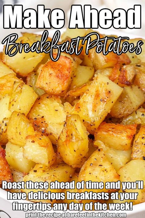 Easy Breakfast Hashbrowns, Potatoe Casserole Recipes Breakfast, Best Brunch Potatoes, Potatoes For Brunch Breakfast, Breakfast Potatoe Casserole Easy, Breakfast Potatoes Make Ahead, Potluck Breakfast Potatoes, Easy Breakfast Potatoes For A Crowd, Oven Baked Hashbrown Potatoes