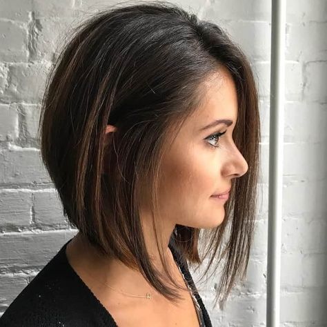 30 Sexiest Angled Bob Hairstyles You Need to Try in 2023 Angled Haircut, Corte Chanel, Inverted Bob Haircuts, Angled Bob Haircuts, Asymmetrical Bob Haircuts, Haircut Images, Angled Bob Hairstyles, Inverted Bob Hairstyles, Bob Hairstyles For Thick