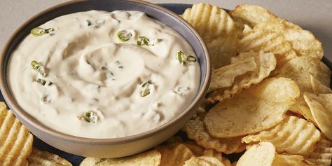 21 Potato Chip Dip Recipes That'll Please a Crowd | Allrecipes Potato Chip Dip Recipes, Potato Chip Dip, Easy Chip Dip, Dip For Potato Chips, Chip Dip Recipes, Cheddar Dip, Garlic Dip, Tartar Sauce, Potato Chip