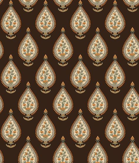 Mughal Flower Motif, Mughal Flower, Ethnic Pattern Design, Mughal Art Paintings, African Pattern Design, Design Pattern Art, Mughal Art, Ajrakh Prints, Print Design Art