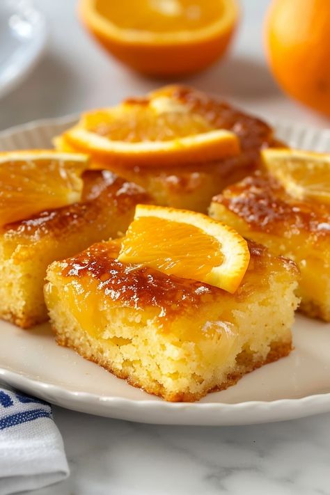 This traditional Greek orange cake is full of citrus flavor! It's moist, delicious, and guaranteed to satisfy. Greek Orange Cake, Orange Polenta Cake, Cake Recipe Easy, Polenta Cake, Asian Cake, Polenta Cakes, Orange Cake Recipe, Postre Keto, Greek Desserts