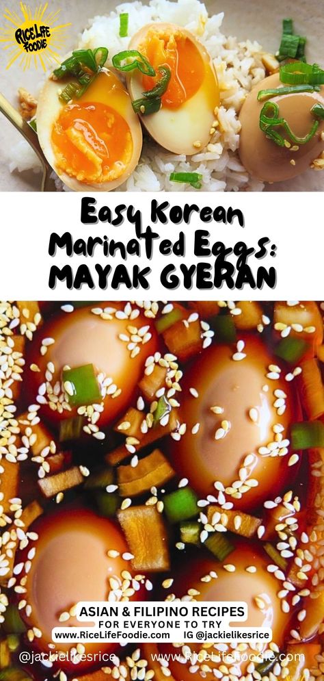 korean-marinated-eggs-mayak-gyeran Chinese Eggs Recipe, Korean Mayak Eggs Recipe, Shoyu Egg Recipe, Korean Marinated Egg, Korean Soy Eggs, Korean Drunk Eggs Recipe, Mayak Eggs Korean Marinated Eggs, Soy Egg Marinade, Korean Hard Boiled Egg