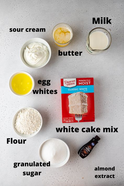 Semi Homemade Box Cake, How To Make Vanilla Cake Mix Taste Homemade, How To Improve White Box Cake, Best Boxed Vanilla Cake, How To Make White Box Cake Taste Homemade, How To Make Cake Taste Like Bakery, Cake Box Taste Like Bakery, What To Add To White Box Cake, How To Make Yellow Box Cake Taste Better