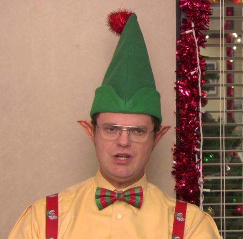 Christmas Aesthetic Funny, The Office Christmas Wallpaper, Christmas Pfps Matching, The Office Christmas, Image Prompts, The Office Dwight, Prompt Generator, Office Jokes, Office Icon