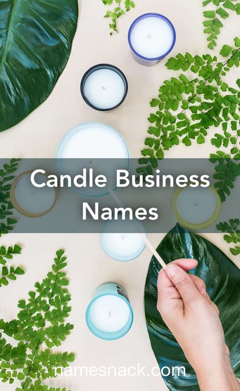 Names Of Candles, Candle Page Name Ideas, Candle Bussines Names, Name Candles, Candle Business Names Ideas Homemade, Aesthetic Names For Candle Business, Candles Business Ideas, Scented Candles Business Name Ideas, Candles Business Names