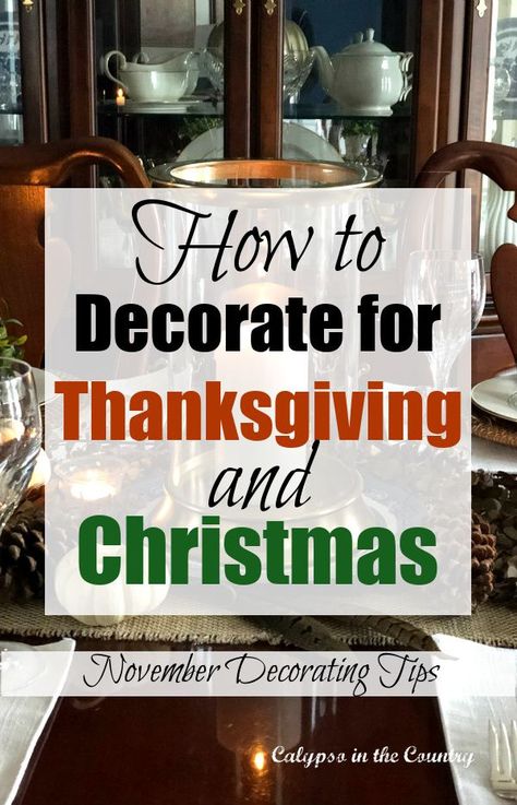 How To Decorate Between Thanksgiving And Christmas, Thanksgiving Decor With Christmas Tree, Thanksgiving Christmas Combo Party, Dining Room Decor Thanksgiving, Thanksgiving Transition To Christmas, Thanksgiving Dinner With Christmas Decor, Thankschristmas Decor, Mix Fall And Christmas Decor, How To Combine Fall And Christmas Decor