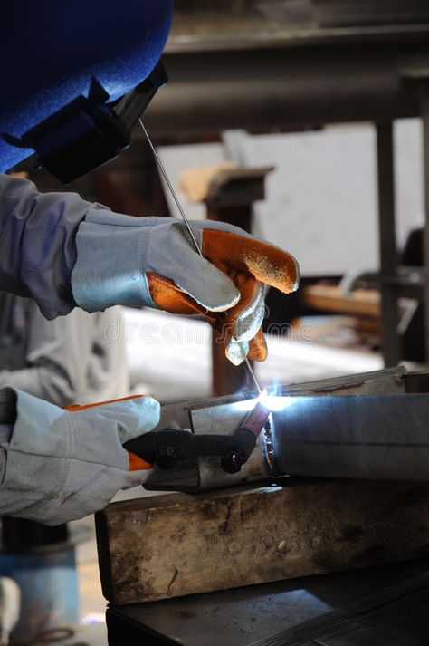 Tig Welding. Gas Tungsten Arc Welding (GTAW) is frequently referred to as TIG we #Sponsored , #PAID, #ad, #Gas, #Tig, #referred, #Tungsten Gtaw Welding, Gas Welding, Steel Factory, Arc Welding, Tig Welding, Diy Templates, Character Portraits, Metal Working, Stock Images