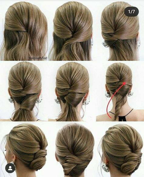 Medium Wedding, Adorable Hairstyles, Color Tips, Wedding Hair Up, Wedding Updos, Wedding Hairstyles Tutorial, Bun Hairstyle, Peinados Fáciles Para Cabello Corto, Wedding Hair Inspiration