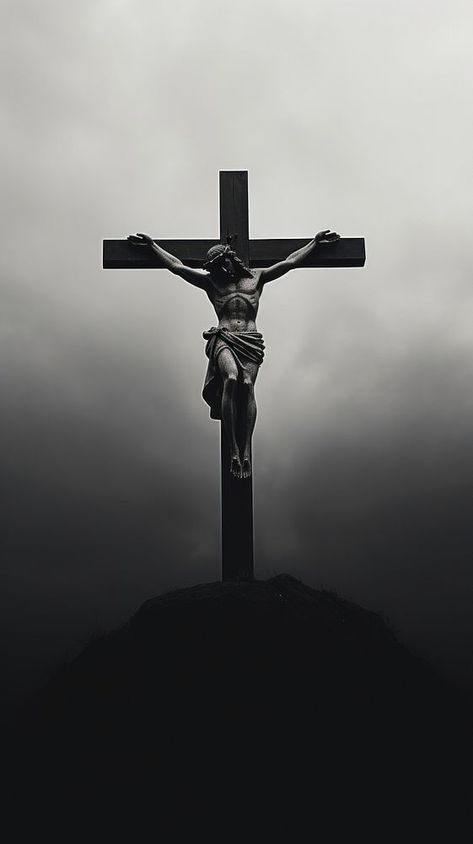 Photography of jesus cross crucifix symbol spirituality. | premium image by rawpixel.com Iphone God Wallpaper, Best Wallpapers For Iphone, Jesus On The Cross Wallpaper Iphone, Great Wallpapers, Best Wallpaper For Iphone, Wallper Iphone, Jesus Wallpaper 4k, Cross Black Background, Juses Christ Wallpaper Hd