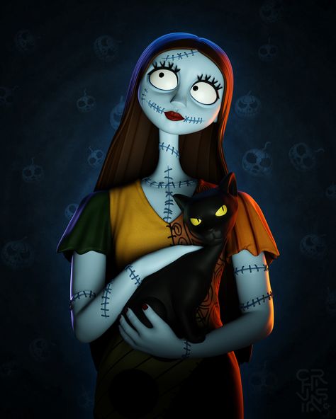 Sally Skellington Fanart, Night Mare Before Christmas Sally, Sally Skellington Wallpaper, Jack And Sally Skellington, Sally And Emily Tim Burton, Sally Nightmare Before Christmas Art, Sally Nightmare Before Christmas Wallpaper, Jake And Sally, Jack And Sally Wallpaper Iphone