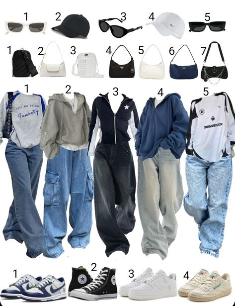 Madison Core Outfits, Clothing Aesthetics Types, Baggy Outfits For School, Escape Room Outfit, Clothing Aesthetic Types, Girly Tomboy, Street Style Outfits Casual, Outfit Inspo Casual, Trendy Outfits For Teens