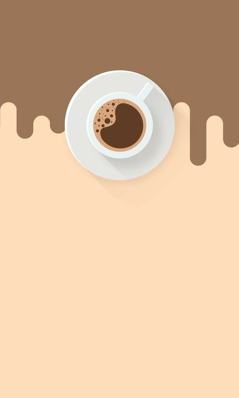 Filter Coffee Illustration, Soothing Wallpapers, Wallpaper Aesthetic Homescreen, Minimalist Backgrounds, Lockscreen Wallpaper Iphone, Mini Cafeteria, Coffee Wallpaper Iphone, Had A Bad Day, خريطة ذهنية