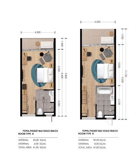 Hotel Floor Plan Layout, Mini Hotel Design, Royal Bedroom Ideas, Hotel Room Layout, Floor Plan Render, Bungalow Layout, Girls Bedroom Rug, Building Interior Design, Plan Render