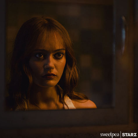 Ella Purnell stars in brand-new thriller #Sweetpea, coming to STARZ and Sky 10 October. Rhiannon Sweetpea, Sweetpea Rhiannon, Sweetpea Ella Purnell, Ella Purnell Icon, Elle Purnell, Rhiannon Lewis, Lucy Maclean, Gfx Resources, Ella Purnell