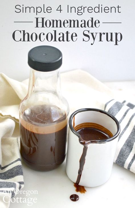 Chocolate Milk Syrup, Homemade Chocolate Milk, Chocolate Syrup Recipe, Chocolate Syrup Recipes, Homemade Chocolate Syrup, Milk Syrup, Homemade Syrup, Chocolate Milkshake, Coffee Syrup