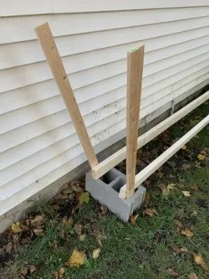 Firewood Log Rack, Easy Firewood Storage Outdoor, 2x4 Firewood Rack, Diy Wood Holder Indoor, Cinder Block Wood Storage, Diy Wood Pile Firewood Storage, Easy Firewood Storage, Diy Kindling Storage, Outdoor Wood Storage Firewood Rack Easy Diy