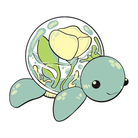 Turtle Pfp Aesthetic, Cute Drawings Turtle, Tortuga Aesthetic, Turtle Procreate, Tortugas Aesthetic, Macbook Folder Icons Aesthetic, Folder Icon Aesthetic, Cute Turtle Art, Aesthetic Folder Icons