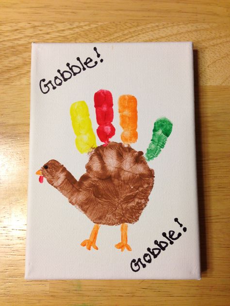 Thanksgiving Turkey Handprint, Handprint Art Thanksgiving, Turkey Handprints Preschool, Handprint Turkeys For Toddlers, Baby Thanksgiving Handprint Crafts, Turkey Baby Handprint Art, Thanksgiving Handprint Turkey, Preschool Turkey Handprint Craft, Hand Print Crafts For Kids Thanksgiving