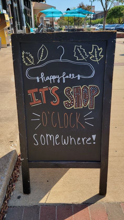 Cute Boutique Sign Ideas, Boutique Chalk Signs Ideas Store Fronts, Boutique Chalk Signs, Small Business Chalkboard Sign Ideas, Cute Sayings For Boutique Signs, Vendor Chalkboard Sign, Shopping Chalkboard Sign, Retail Chalkboard Signs Store Fronts, Small Business Chalkboard Signs