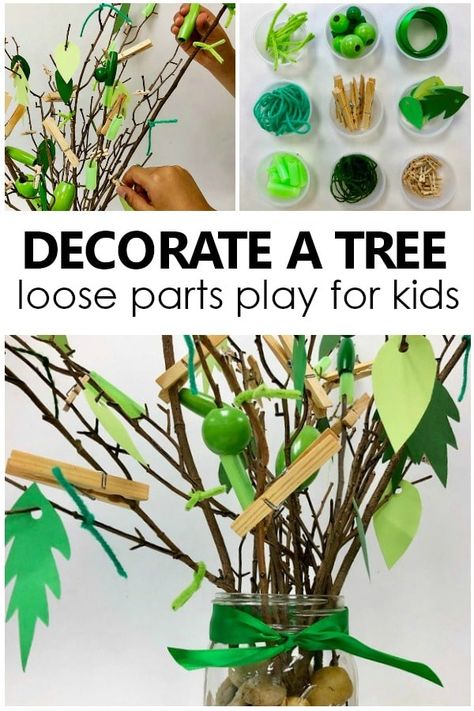 Family Tree Craft, Loose Parts Play, Preschool Art Projects, Spring Art Projects, Collaborative Art Projects, Tree Theme, Tree Study, Toddler Art Projects, Theme Nature