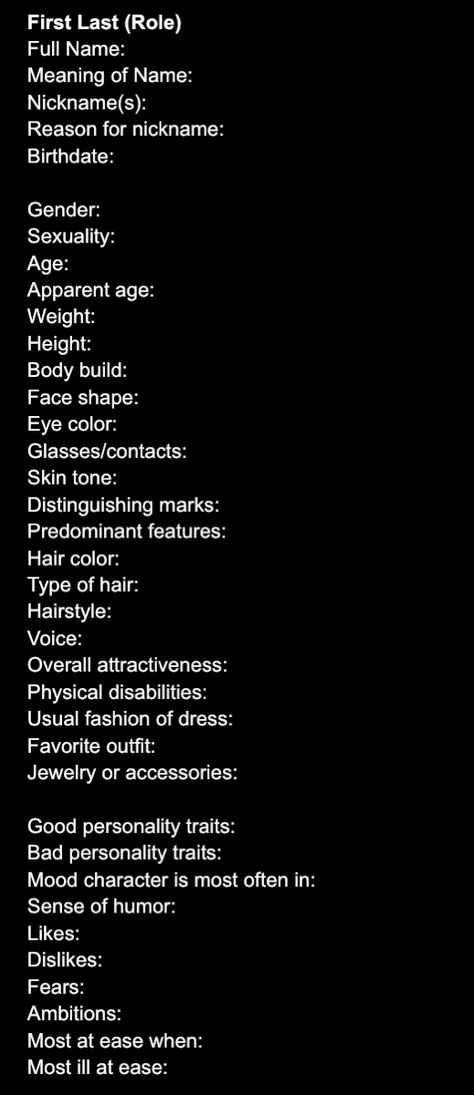 Different Personalities For Characters, How To Write Strong Female Characters, Defining Features Characters, Creative Writing Ideas Journals, Fanfic Character Inspiration, How To Write Character Development, Character First Meeting Ideas, Writing Prompts For Characters, Character Past Ideas