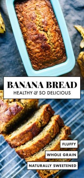 Best Banana Bread Ever, The Best Banana Bread, Banana Bread Recipe Healthy, Healthy Bread Recipes, Pasti Sani, Healthy Banana Bread, Healthy Banana, Best Banana Bread, Banana Healthy