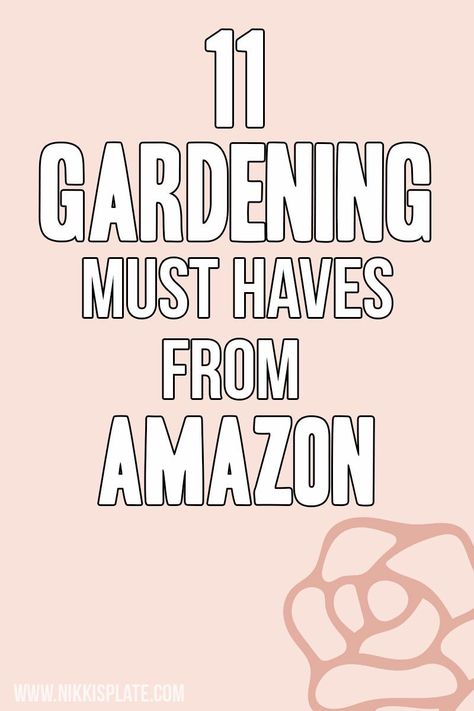 gardening must haves off amazon Garden Gadgets Products, Amazon Garden Decor, Gardening Supplies Organization, Must Have Garden Tools, Amazon Garden Products, Amazon Garden Must Haves, Gardening Must Haves, Amazon Plant Must Haves, Gardening Necessities