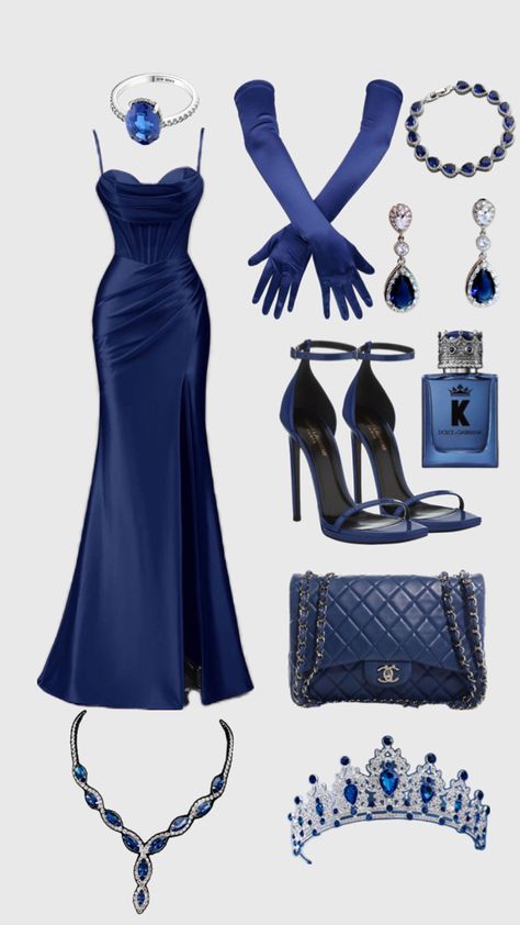 Long Party Dress, Fashion Mistakes, Blue Dress, Custom Color, Party Dress, Gloves, Spaghetti, Mermaid, Satin