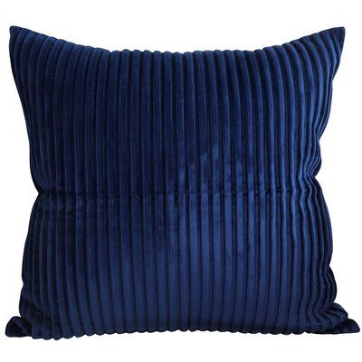 Mercer41 Zamarripa Decorative Velvet Throw Pillow Cover Color: Navy Blue Cobalt Blue Throw Pillows, Navy Blue Throw Blanket, Dark Blue Pillows, Navy Accent Pillows, How To Wash Throw Pillows, Salmon Mustard, Royal Blue Throw Pillows, Dark Blue Throw Pillows, Navy Blue Pillow