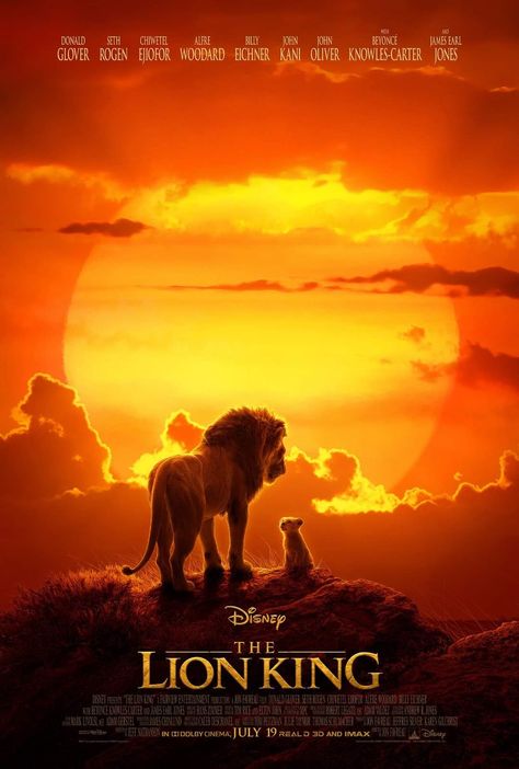 🦁🐗🐒🐘🦓🦏🦒🐃🦛🐛❤️ The Lion King Movie, Watch The Lion King, Lion King Poster, Young Simba, Lion King Movie, Zombie Land, Jon Favreau, Il Re Leone, Pride Rock