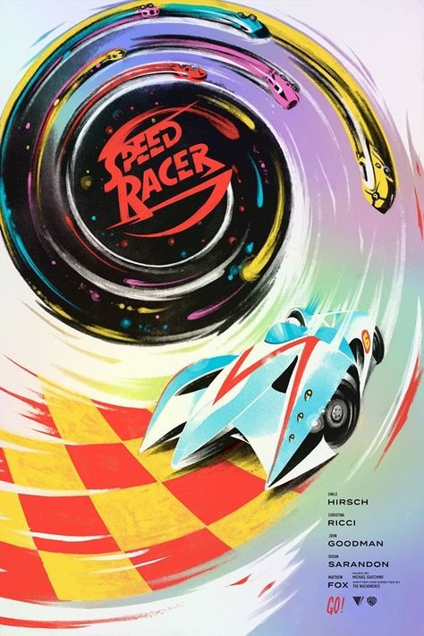 Speed Racer Wallpaper Iphone, Speed Illustration, Speed Racer Cartoon, Speed Racer Car, Arte Ninja, Retro Artwork, Speed Art, Speed Racer, Concept Car Design