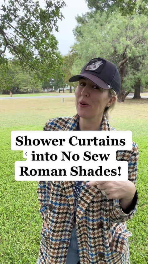 No Sew Window Valance, Diy Kitchen Shades, Exterior Shades For Windows, Roman Shade Fabric Ideas, Magnetic Shades Diy, Diy Window Shades Easy, Diy Magnet Roman Shades, Picture Window Decorating Ideas, How To Make Faux Roman Shades